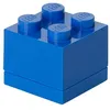 Image de LEGO 40111731 - Ameublement Et DÃ©coration - BoÃ®te Miniature - Bleu - 4 Plots