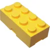 Image de LEGO - Gamelle en forme de brique, Jaune