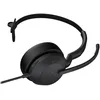 Image de Jabra Evolve2 50 MS Mono - Micro-casque - sur-oreille - filaire - Suppresseur de bruit actif - USB-C - noir - certifiÃ© Zoom, CertifiÃ© pour Microsoft Teams, Cisco Webex Certified, CertifiÃ©...