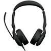 Image de Jabra Evolve2 50 UC Stereo - Micro-casque - sur-oreille - Bluetooth - sans fil - Suppresseur de bruit actif - USB-A - noir