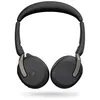 Image de Jabra Evolve2 65 Flex MS Stereo - Micro-casque - sur-oreille - Bluetooth - sans fil - Suppresseur de bruit actif - USB-C - noir - avec socle de recharge sans fil - CertifiÃ© pour Microsoft Teams