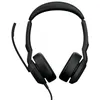 Image de Jabra Evolve2 50 UC Stereo - Micro-casque - sur-oreille - filaire - Suppresseur de bruit actif - USB-C, USB-A - noir - certifiÃ© UC