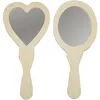 Image de Jolis miroirs Ã  main en bois - set de 2 piÃ¨ces. rÃ©f 577160