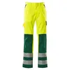 Image de MASCOT 07179-470-1703-90C60 Pantalons Vert et Jaune - 90C60