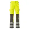 Image de MASCOT 07179-470-17888-90C66 Pantalons Anthracite et Jaune - 90C66