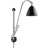Image de GUBI Lampe murale Bestlite BL5 Noir-chrome