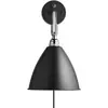 Image de GUBI Lampe murale Bestlite BL7 noir-chrome