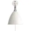 Image de GUBI Lampe murale Bestlite BL7 blanc mat-chrome
