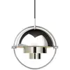 Image de GUBI Plafonnier Multi-Lite chrome