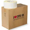 Image de Zebra 880018-038 - (76 mm x 38 mm) 6 rouleaux - Noir sur blanc - Étiquette