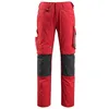 Image de MASCOT 12679-442-0209-90C51 Pantalons Noir et Rouge - 90C51