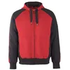 Image de MASCOT 50566-963-0209-3XL Sweat Ã  capuche Noir et Rouge - 3XL