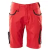 Image de MASCOT 18349-230-0209-C62 Shorts Noir et Rouge - C62