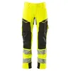 Image de MASCOT 19079-511-1709-90C47 Pantalons Noir et Jaune - 90C47