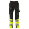 Image de MASCOT 19379-510-0917-82C49 Pantalons Noir et Jaune - 82C49