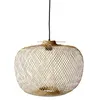 Image de Suspension Bamboo Fibre VÃ©gÃ©tale Beige / Ã 42 X H 30 Cm - Bloomingville