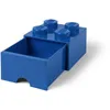 Image de LEGO Brique Bleue Avec Tiroir 4 Plots