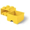 Image de LEGO Brique Jaune Avec Tiroir 4 plots