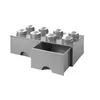 Image de Room Copenhagen - Lego Brick Drawers 8 - Grey (40061740)
