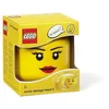 Image de LEGO Tete de rangement - 40311725 - Empilable - Jaune