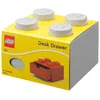 Image de Rangements LEGO - Brique 4 tenons avec tiroir - gris - 5006875