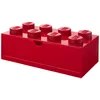 Image de Rangements LEGO - Brique rouge de rangement LEGO à tiroir 8 tenons - 5006142