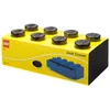Image de Rangements LEGO - Brique 8 tenons avec tiroir - noir - 5006876