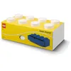 Image de Rangements LEGO - Brique 8 tenons avec tiroir - blanc - 5006877