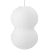 Image de Abat-Jour Puff Twist Papier Blanc / Papier De Riz - Ã 50 X H 90 Cm - Normann Copenhagen
