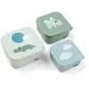Image de Lot De 3 BoÃ®tes Ã GoÃ»ter Happy Clouds Vert - Vert