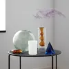 Image de Vase en verre vert H20
