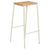 Image de Tabouret De Bar En Bois De FrÃªne Et MÃ©tal Sable Stilt - HÃ¼bsch