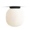 Image de New Works Suspension Lantern moyen Frosted white opal glass