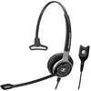 Image de EPOS I SENNHEISER IMPACT SC 638 - Century - micro-casque - sur-oreille - filaire - Easy Disconnect - noir et argent