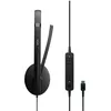 Image de EPOS C10 - C-series - micro-casque - sur-oreille - filaire - USB-C - noir - CertifiÃ© pour Microsoft Teams