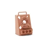 Image de Pedestal Cable Stand Rose - Enrouleur pour Multiprise Pedestal Power Bar