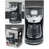 Image de CafetiÃ¨re - Retro Vintage - Inox - 1.4 L - 10 Tasses - 1000w - Sans Fil Noir