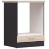 Image de JUNONA Meuble bas four 60 cm - Plan de travail - Chene sonoma