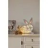 Image de Lampe Veilleuse Lapin Gris Clair