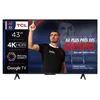 Image de TCL 43P79B 43" (108 cm) LED TV, 4K UHD, HDR, Smart TV, Google Assistant, Dolby Atmos, Google TV