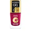 Image de Delia Cosmetics Vernis à ongles gel hybride corail couleur 06 11 ml