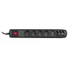 Image de activejet multiprise apn 8g 5m bk 5 m 9 prises electriques