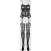 Image de Combinaison Ouverte Entailles Noire G310