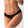 Image de String ouvert Miamor noir