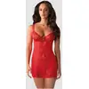 Image de Nuisette Heartina rouge L/XL