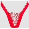 Image de String Larisya Broderie Rouge