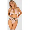 Image de Ensemble 2 Piàces Lilines Maille & Dentelle Rose