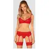 Image de Ensemble 3 pièces Ingridia rouge