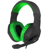 Image de Natec Genesis Argon 200 - Micro-casque - circum-aural - filaire - jack 3,5mm - noir, vert