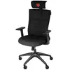 Image de Chaise Ergonomique - GENESIS - Astat 200 - Noir - Technologie Ergonomique - Confort Bureau